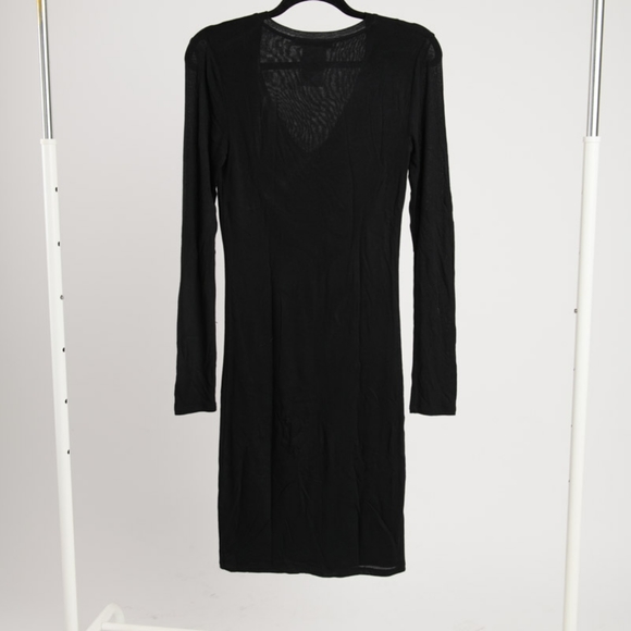 BCBGMaxazria V Neck Bodycon Dress - Picture 2 of 8